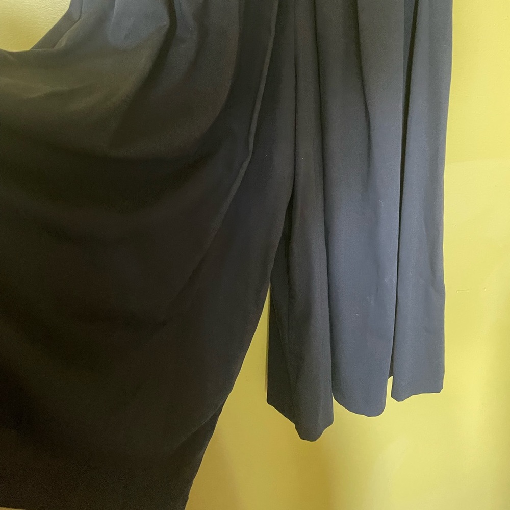 Vintage true palazzo pants black elegant lines well-made 1940s Movie star pants!